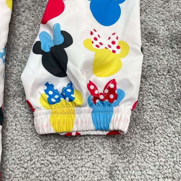Bibbidi Bobbidi Bling Mickey Minnie Mouse Hoodie Windbreaker Jacket Mens Medium - Picture 11 of 12